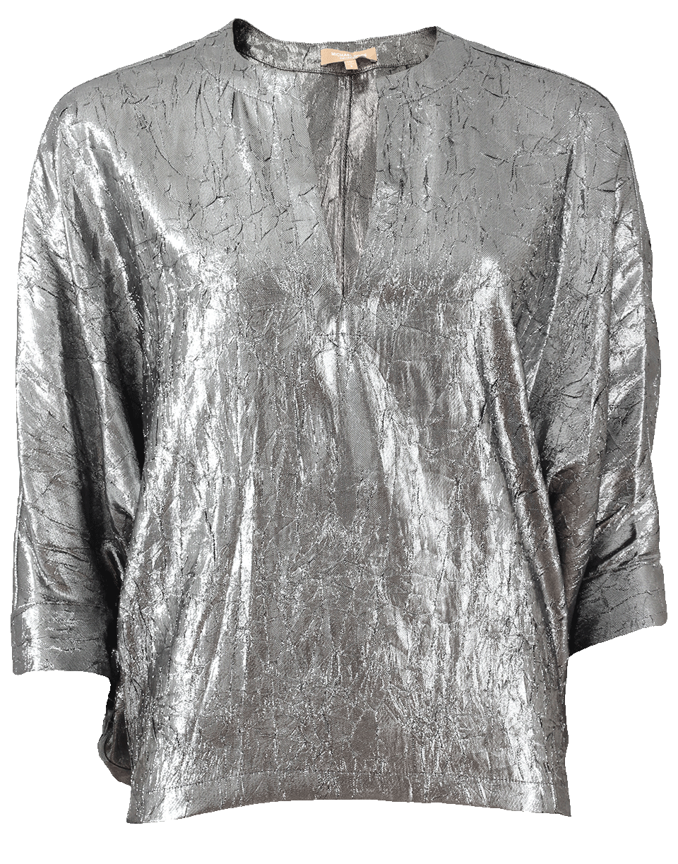 MICHAEL KORS-Blouson Lame Pullover-
