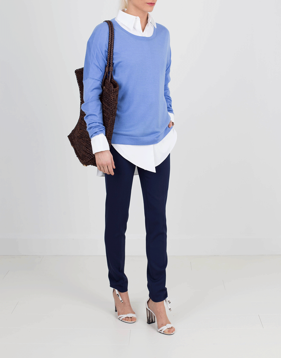 MICHAEL KORS-Trop Cash Draped Pullover-
