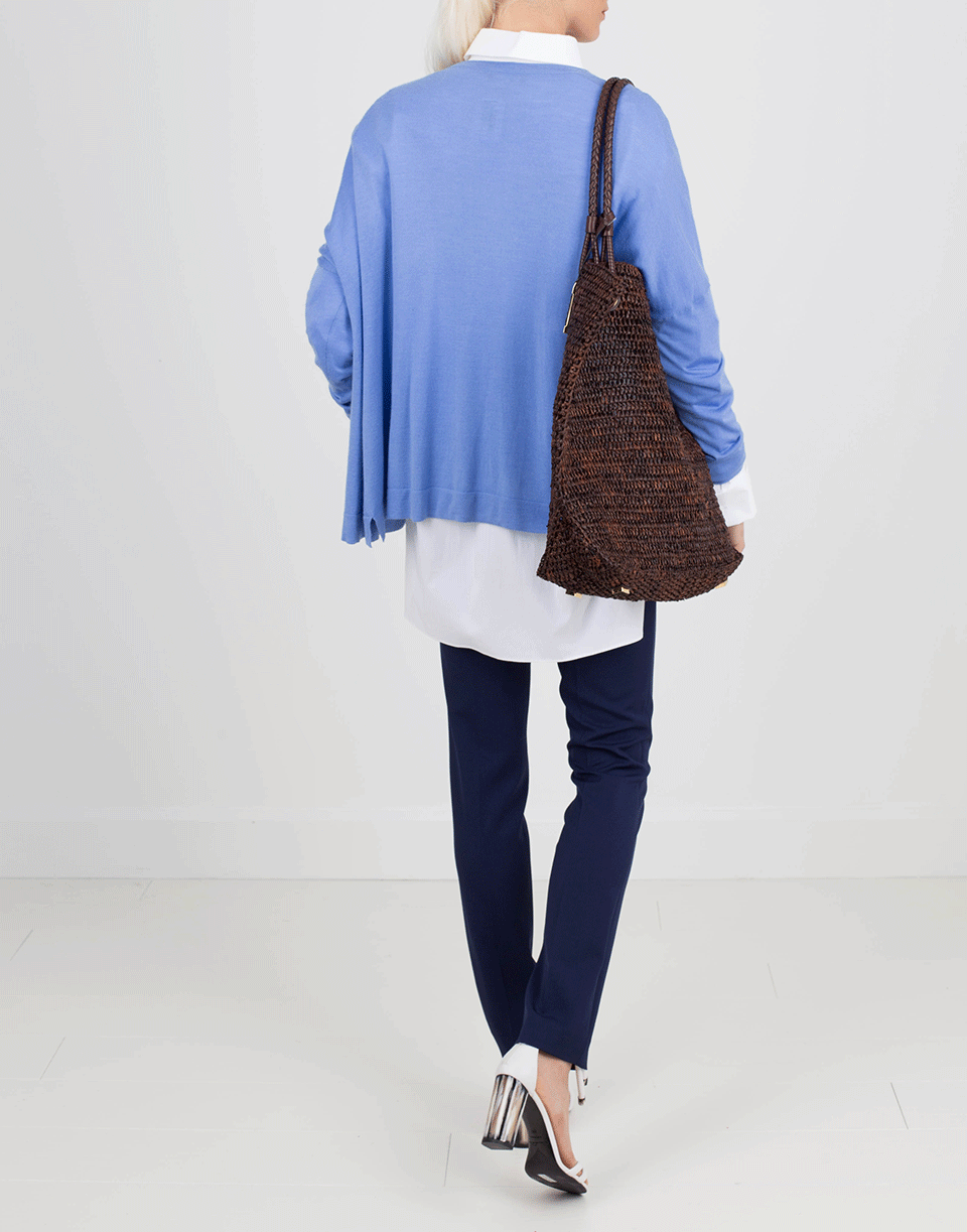 MICHAEL KORS-Trop Cash Draped Pullover-