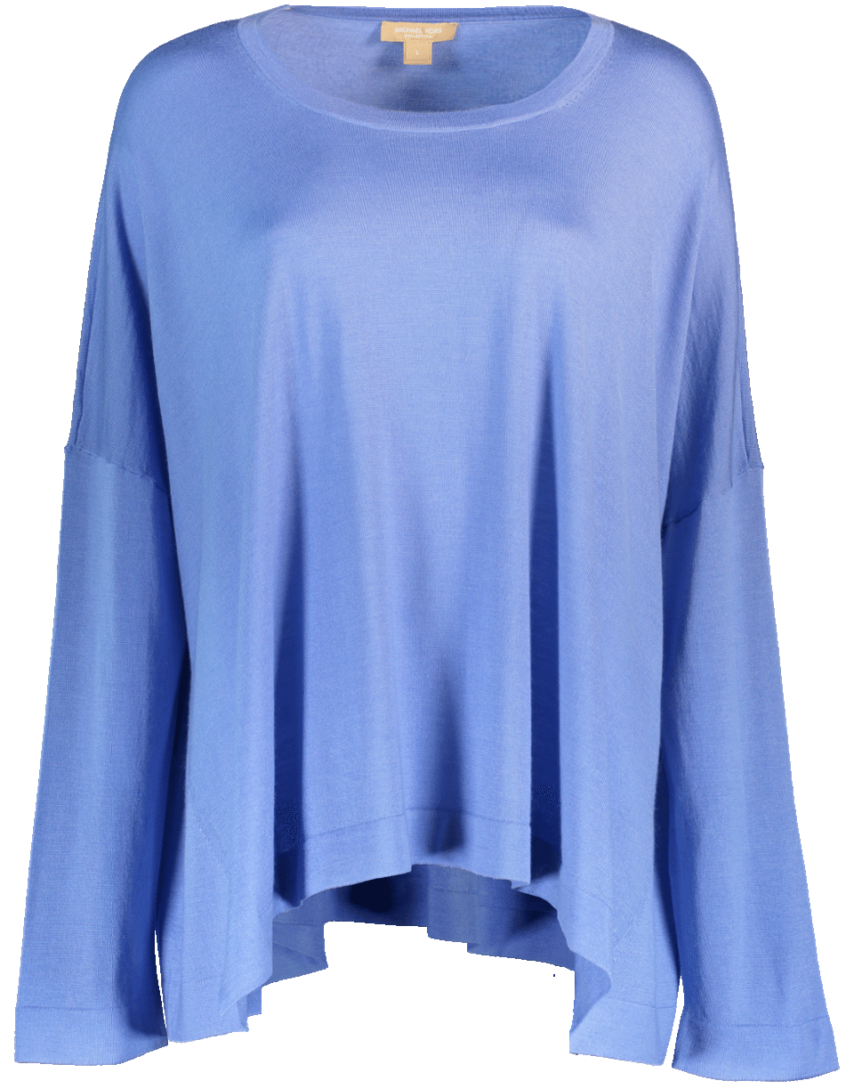 MICHAEL KORS-Trop Cash Draped Pullover-