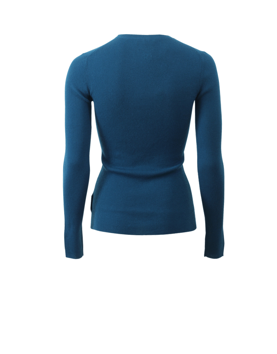 MICHAEL KORS-PeacockFeatherweight Cashmere Sweater-