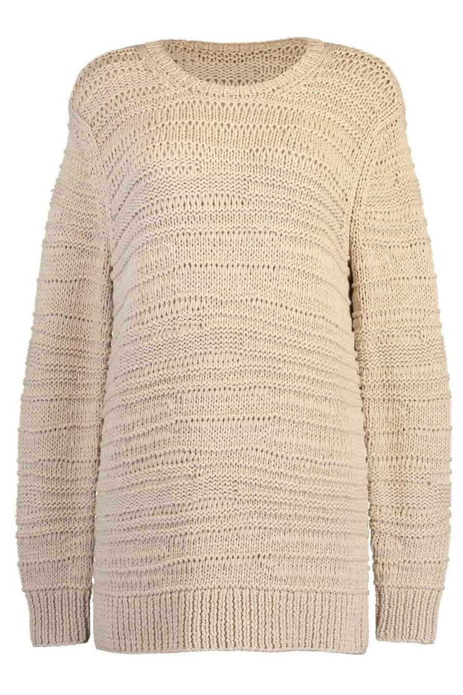 MICHAEL KORS-Sand Organic Cotton Sweater-