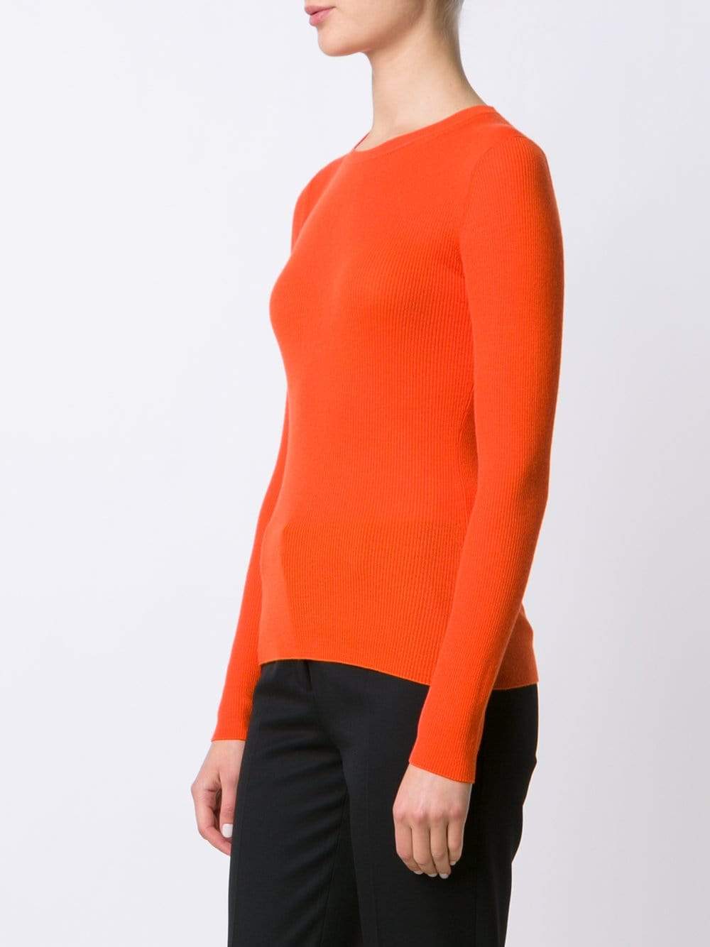 MICHAEL KORS-Ribbed Crewneck Top-