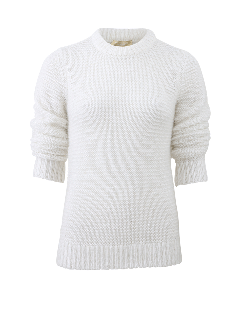 MICHAEL KORS-Sequin Mohair Sweater-