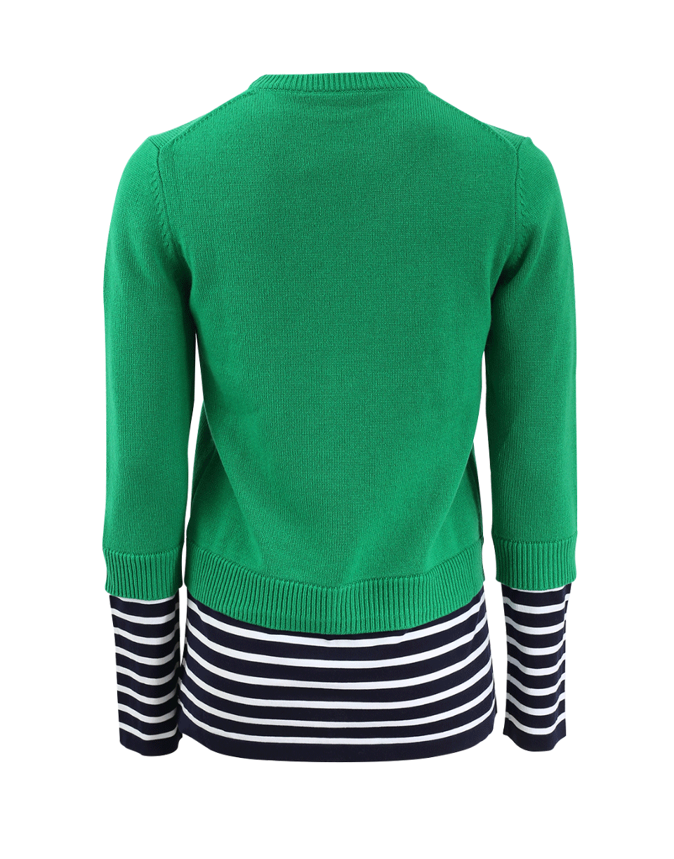 MICHAEL KORS-Striped Pullover Tee-