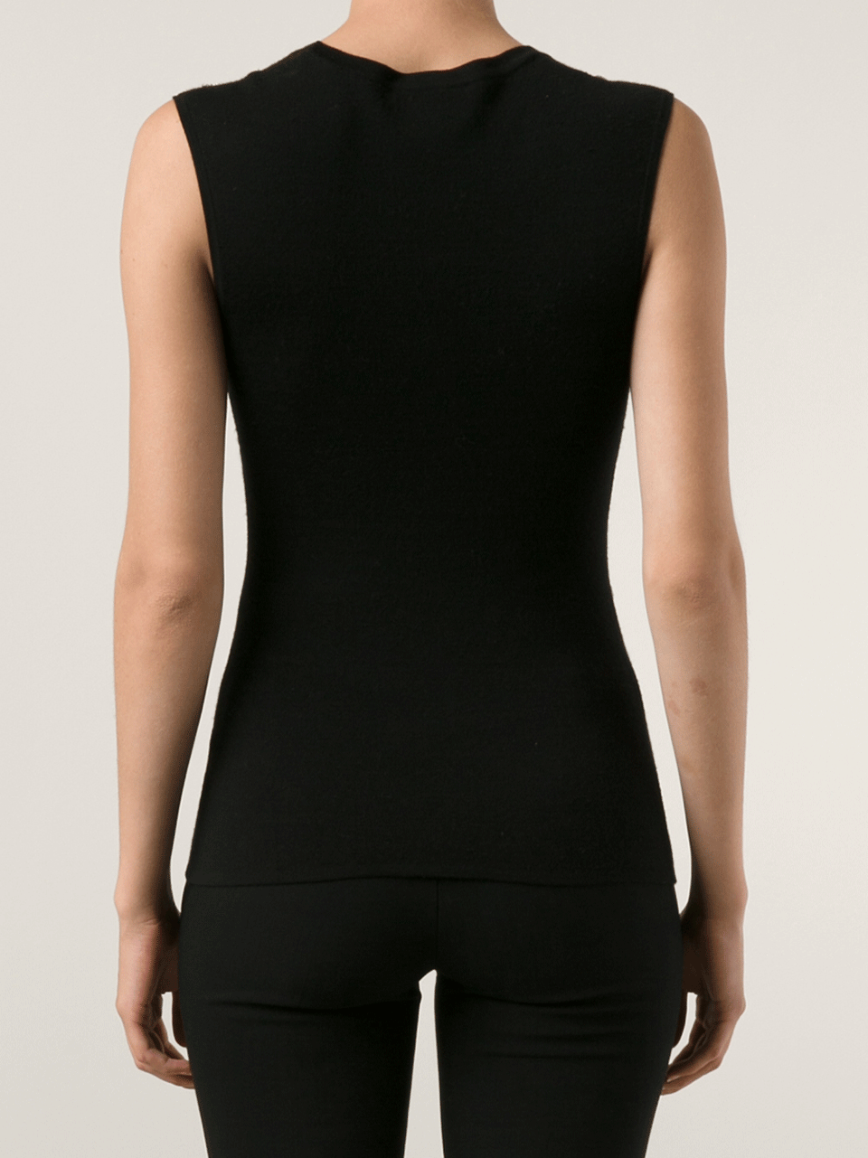 MICHAEL KORS-Beaded Scoop Neck Tank-