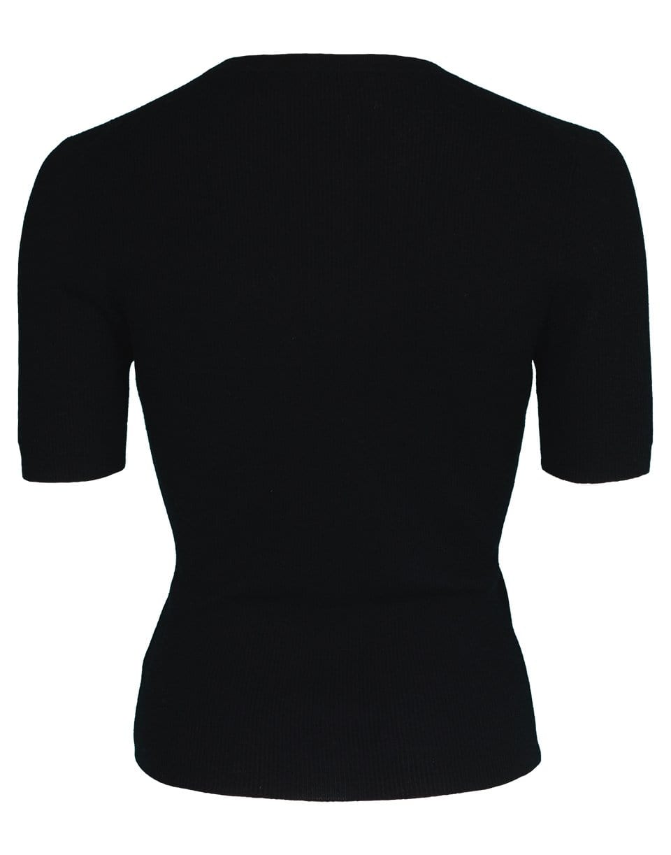 MICHAEL KORS-Short Sleeve Crewneck Knit-