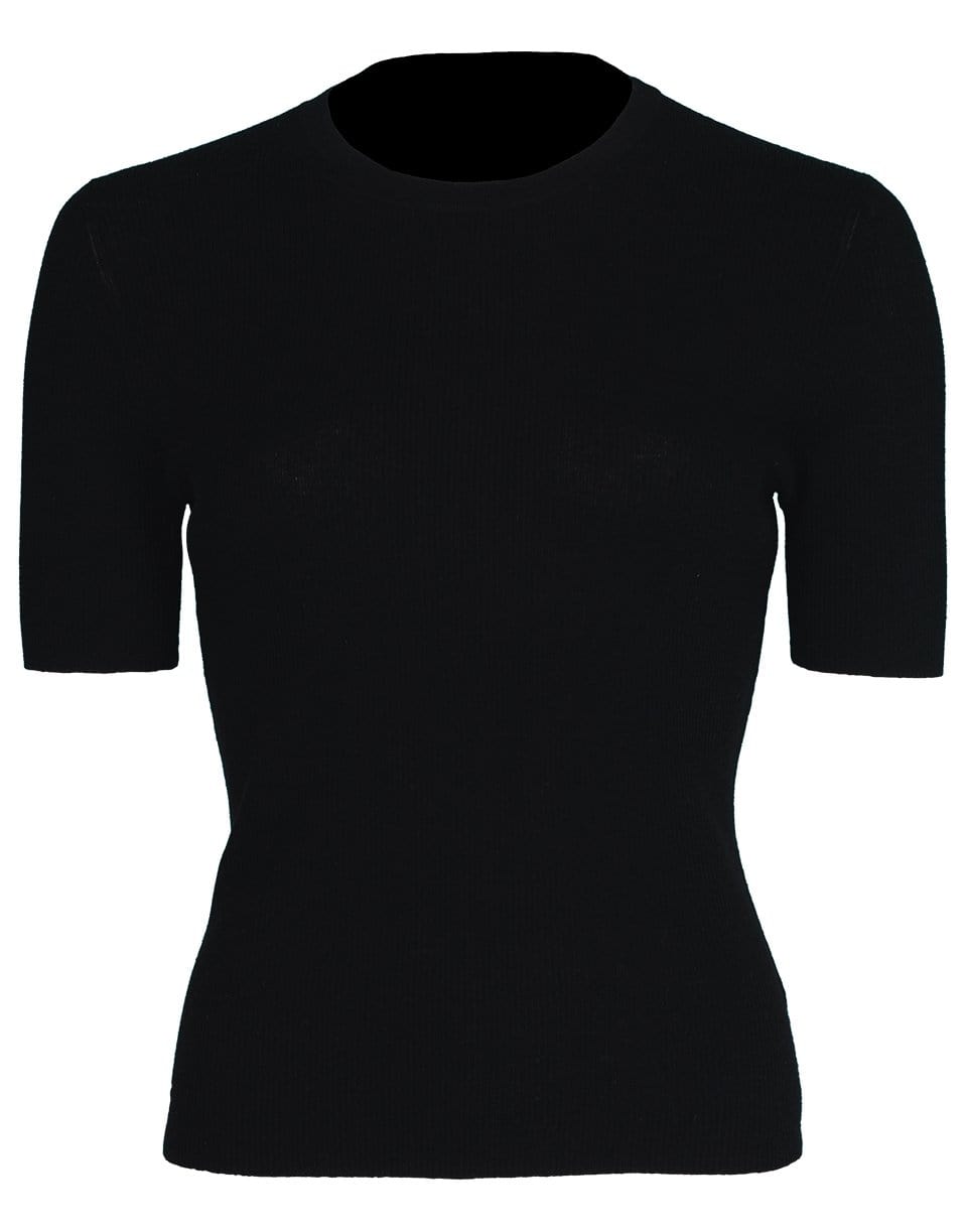 MICHAEL KORS-Short Sleeve Crewneck Knit-