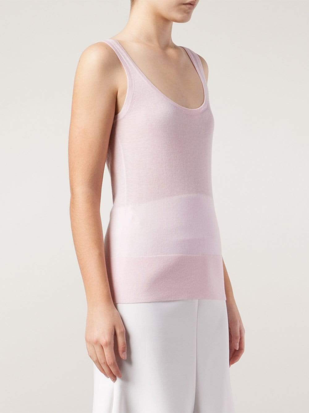 MICHAEL KORS-Featherweight Cashmere Tank-