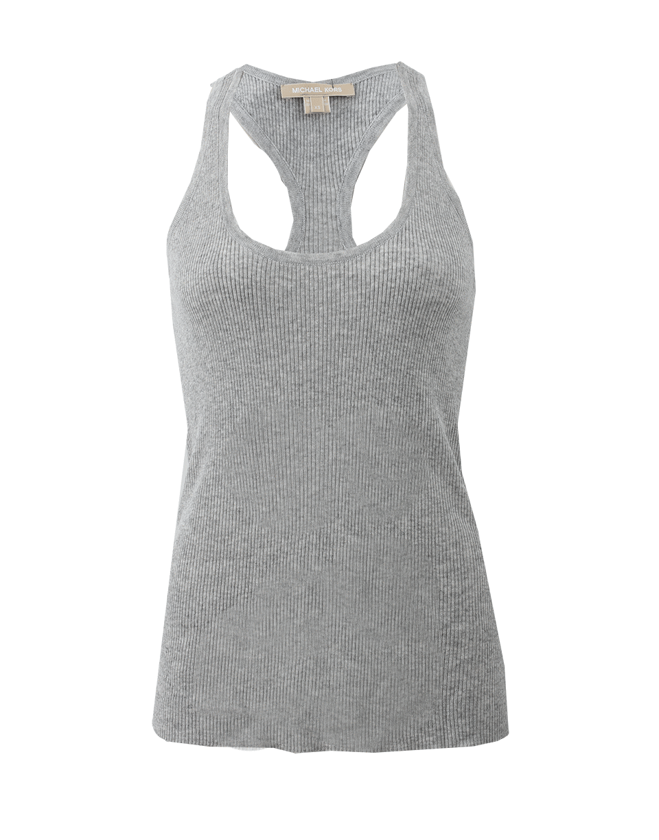 MICHAEL KORS-Ribbed Racer Back Tank-