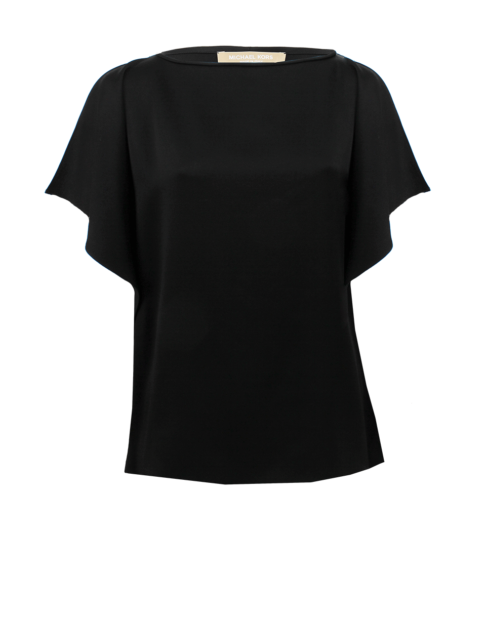 MICHAEL KORS-Silk Bateau Tunic-