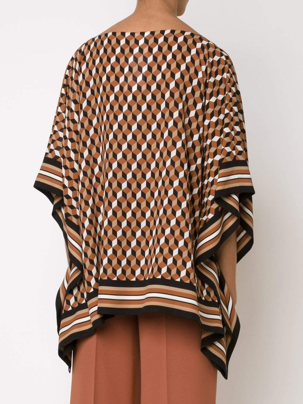 MICHAEL KORS-Scarf Tunic-CARAMEL
