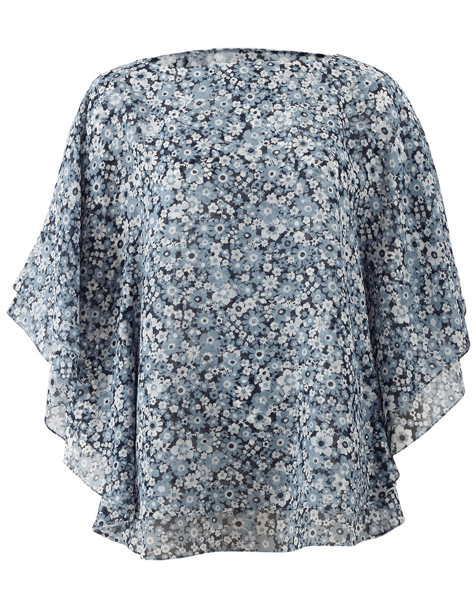 MICHAEL KORS-Floral Layered Tunic-