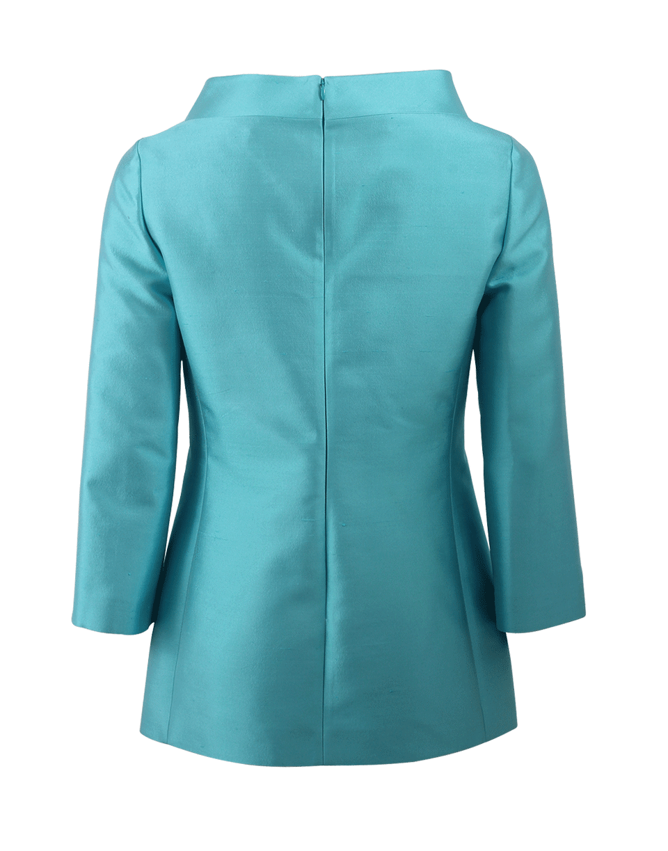 MICHAEL KORS-Stand Collar Tunic-