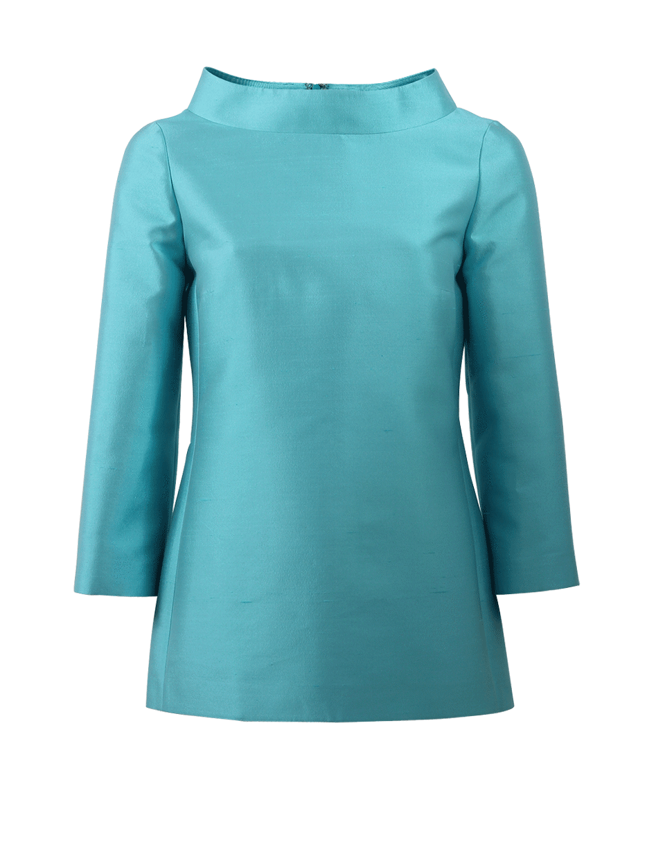 MICHAEL KORS-Stand Collar Tunic-