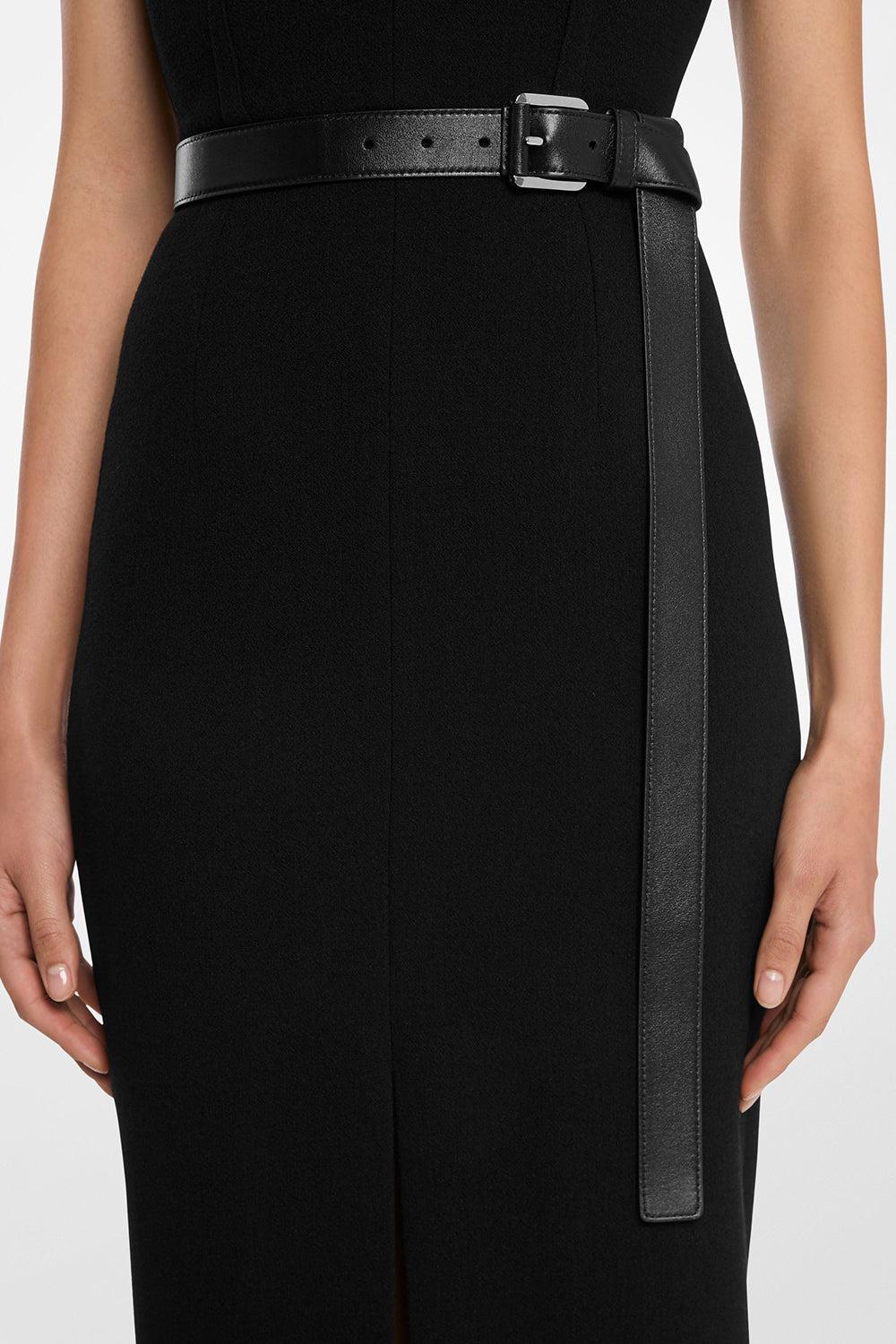 Jodi Belt - Black-BLACK-XS-ACCESSORIEBELTS-MICHAEL KORS COLLECTION