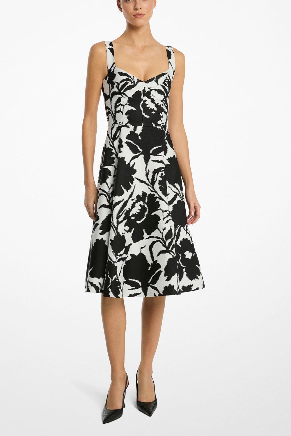 Bustier Dance Dress-BLK/OPWH-2-CLOTHINGDRESSCASUAL-MICHAEL KORS COLLECTION