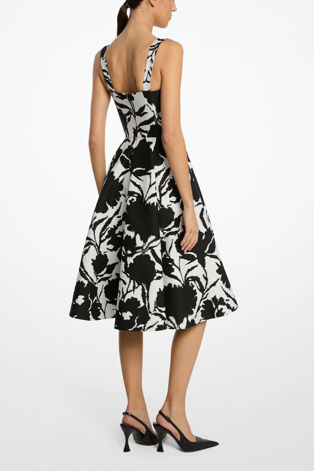 Bustier Dance Dress-BLK/OPWH-2-CLOTHINGDRESSCASUAL-MICHAEL KORS COLLECTION