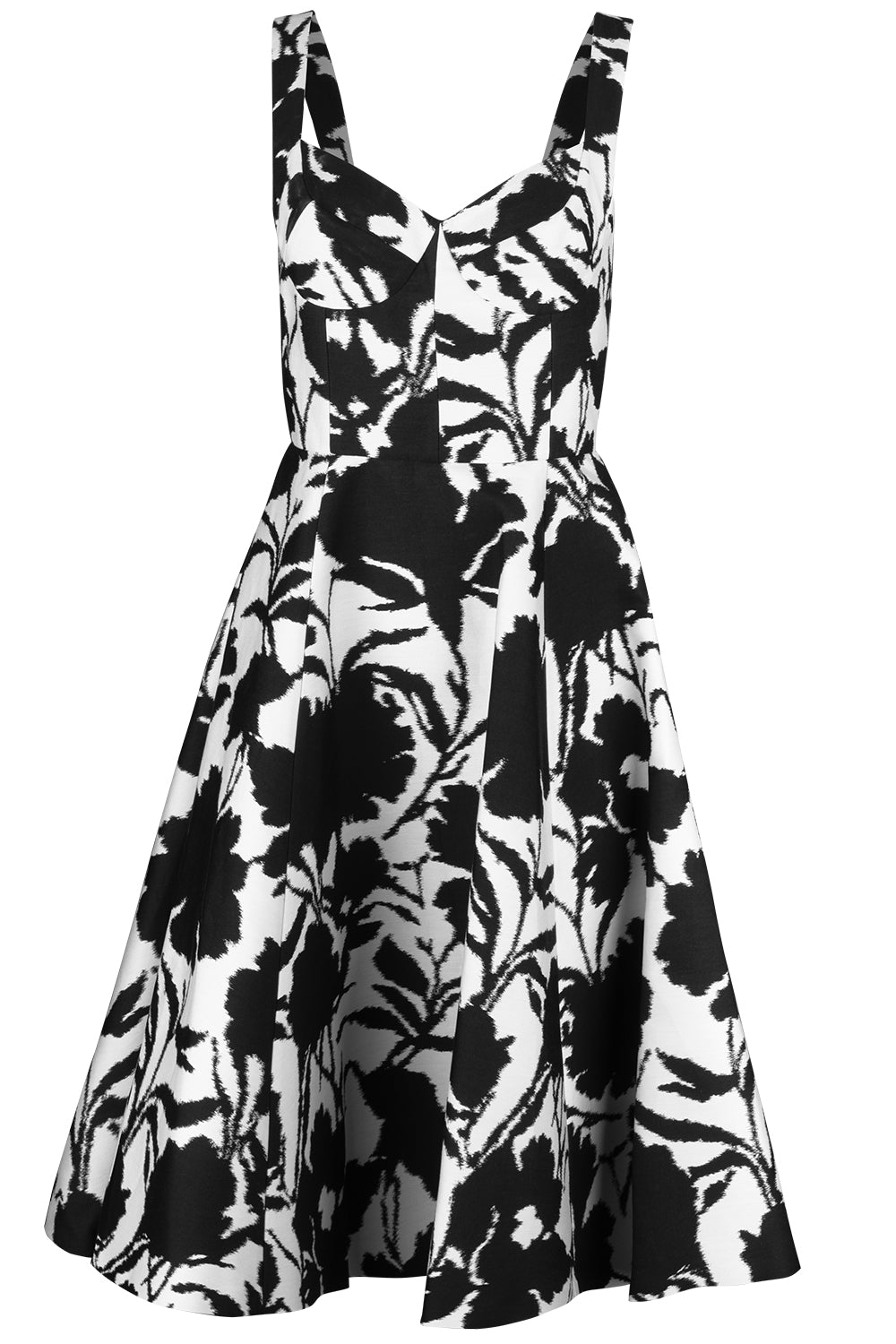 Bustier Dance Dress-BLK/OPWH-2-CLOTHINGDRESSCASUAL-MICHAEL KORS COLLECTION