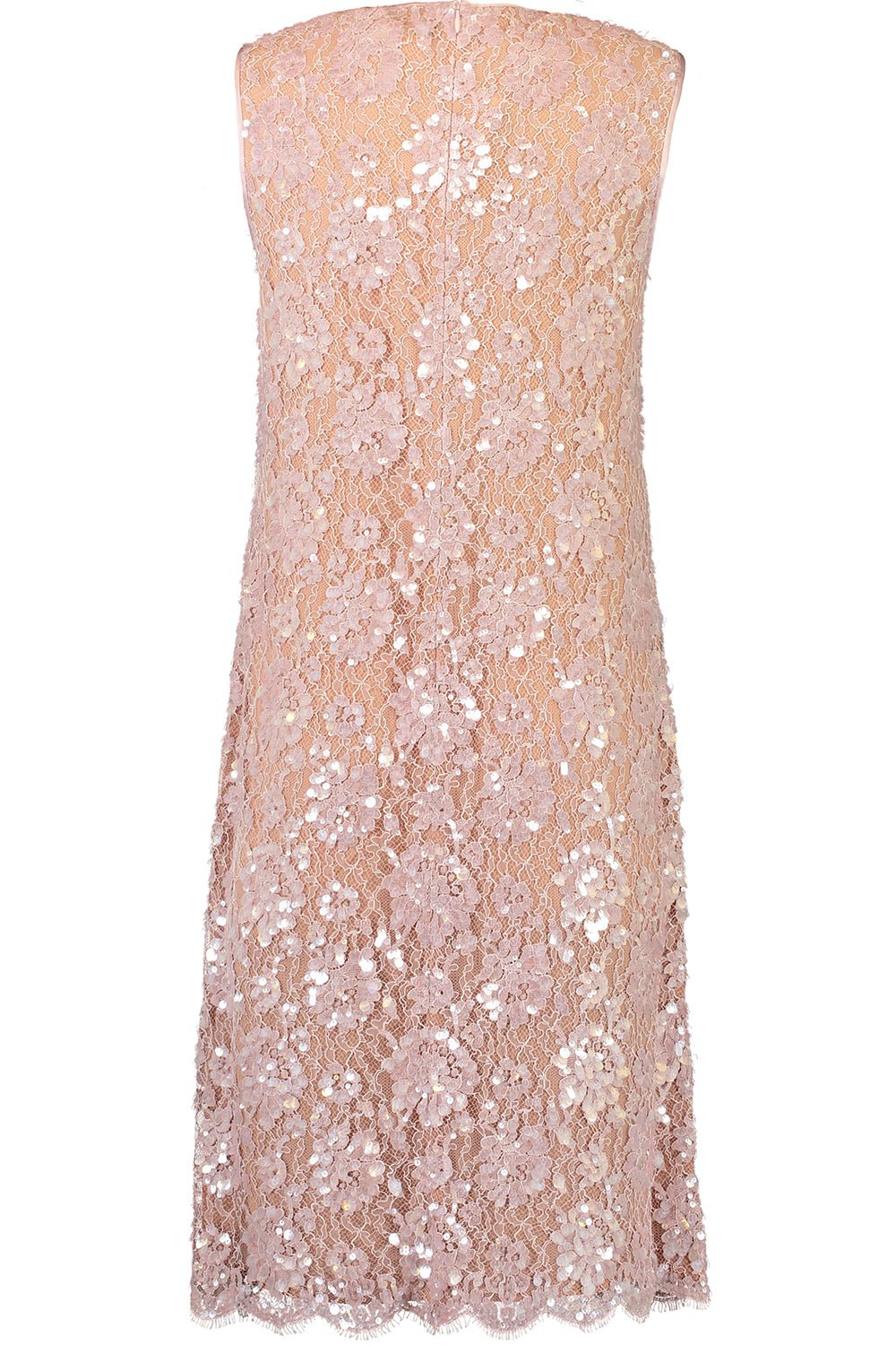MICHAEL KORS COLLECTION-Crewneck Sheath Dress-