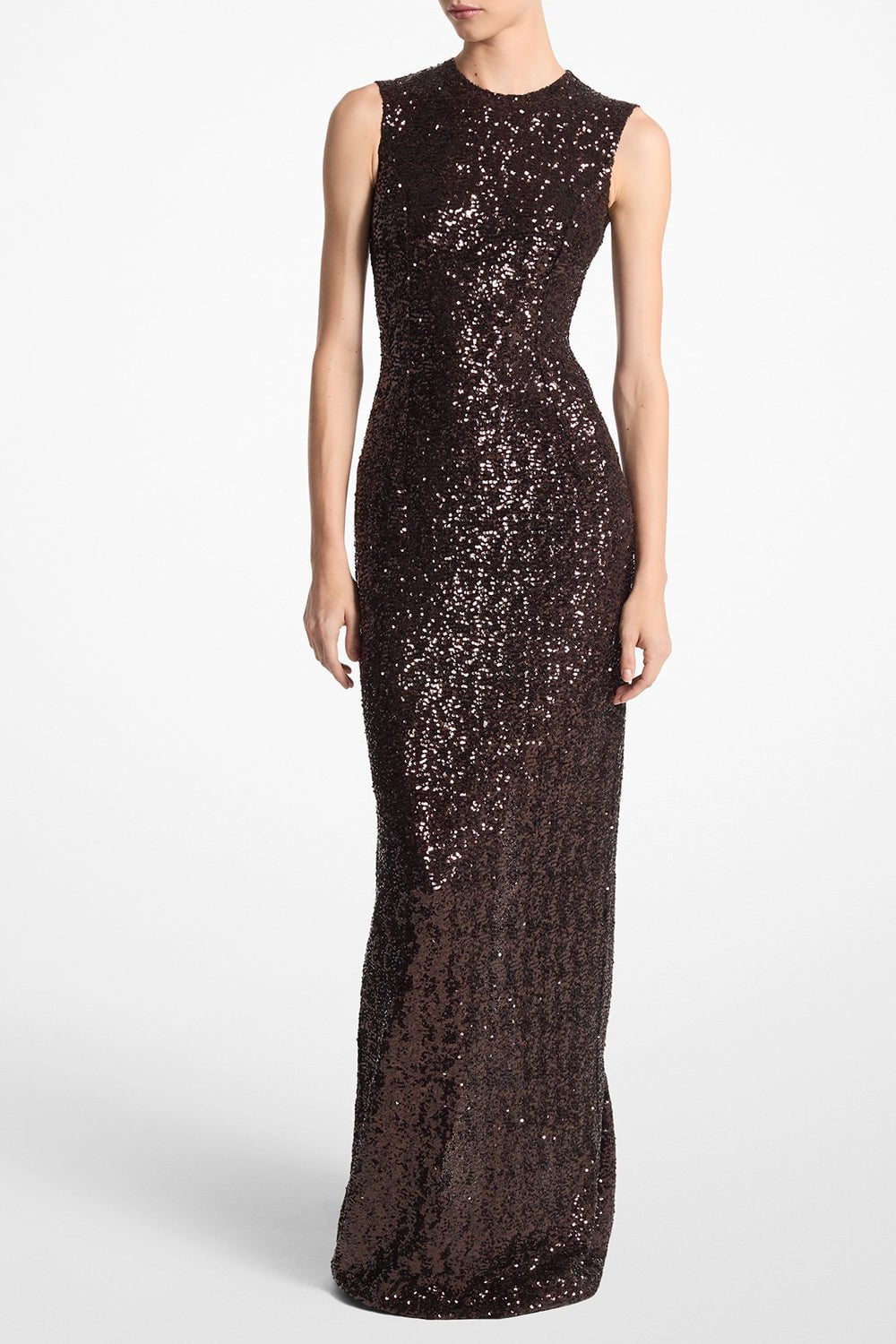MICHAEL KORS COLLECTION-Sleeveless Gown-