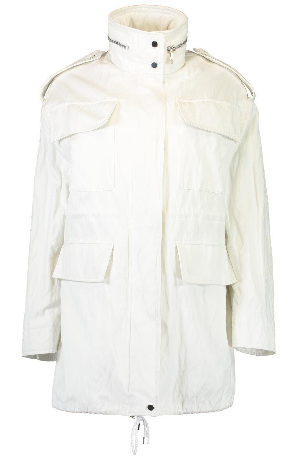 Crushed Oversized Coat-OPTIC WH-XS-CLOTHINGJACKETCASUAL-MICHAEL KORS