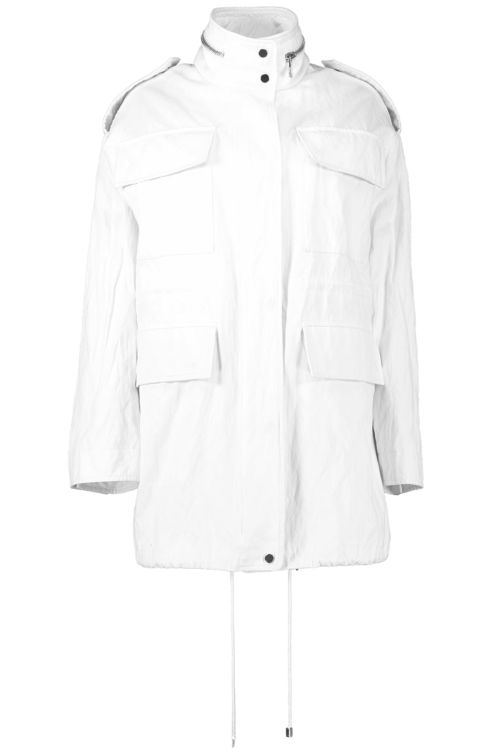 Oversized Anorak Coat-OPTCWHT-XS-CLOTHINGJACKETCASUAL-MICHAEL KORS COLLECTION
