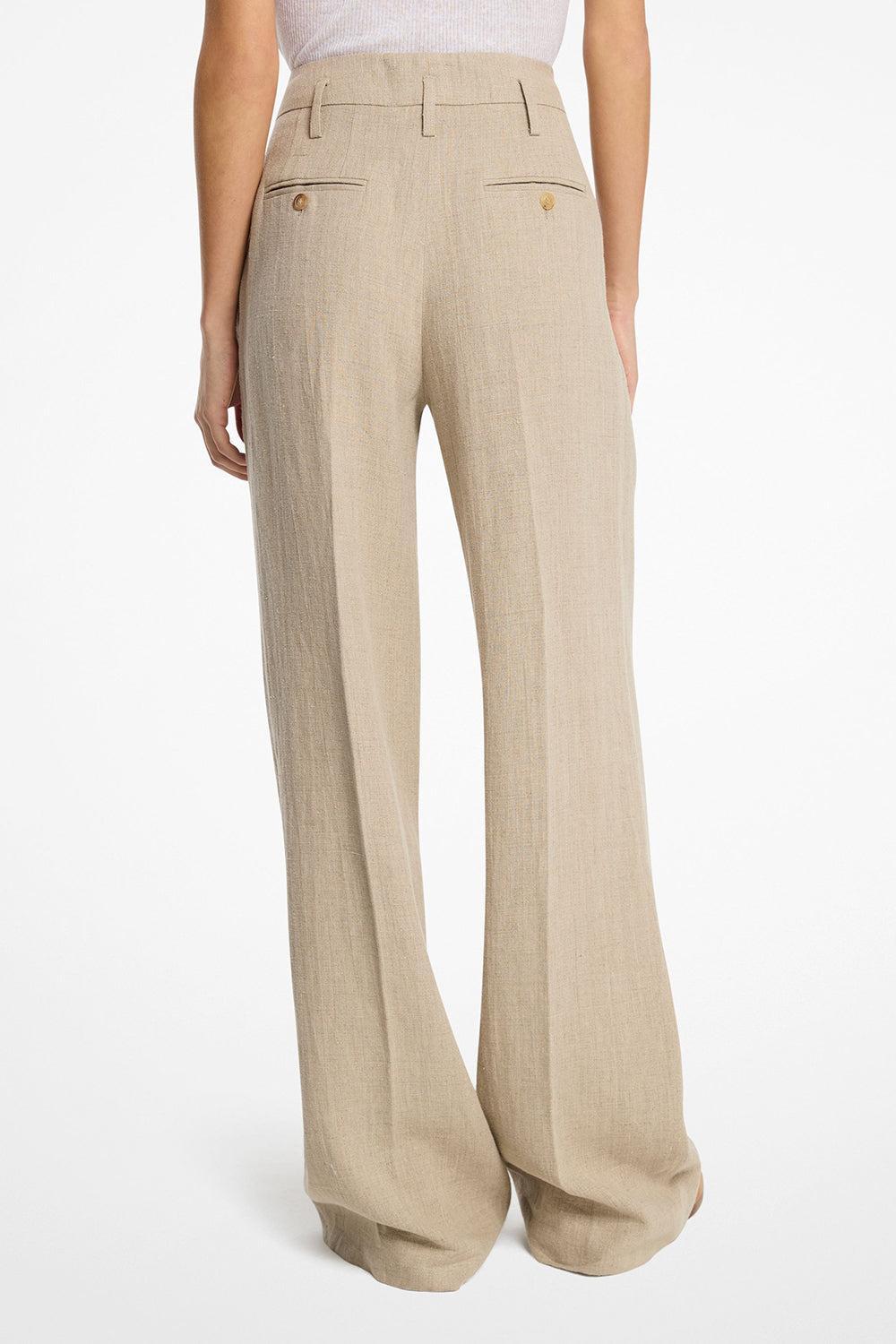 Pleated Trouser-HMPMLNG-2-CLOTHINGPANTCASUAL-MICHAEL KORS COLLECTION