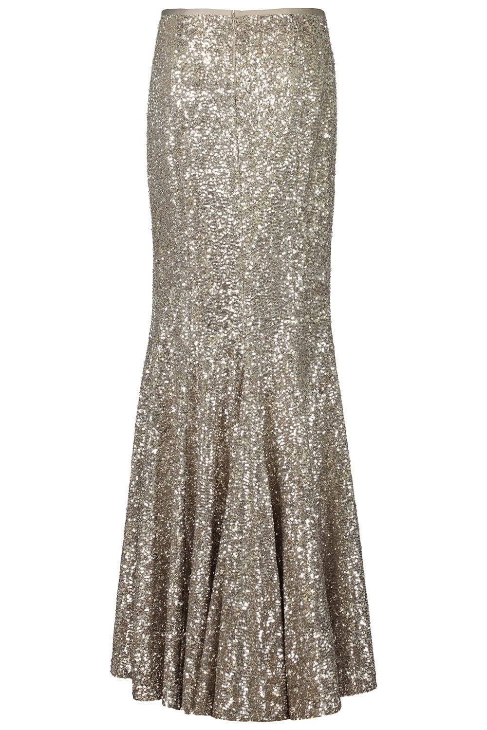 MICHAEL KORS COLLECTION-Embroidered Fishtail Skirt-