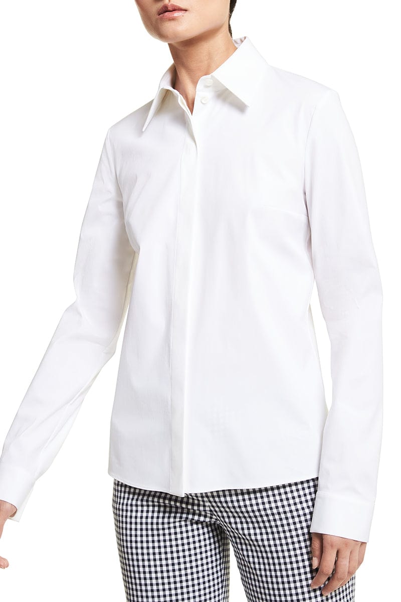 MICHAEL KORS COLLECTION-Dolman Sleeve Button Down Shirt-