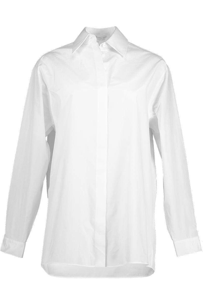 MICHAEL KORS COLLECTION-Dolman Sleeve Button Down Shirt-