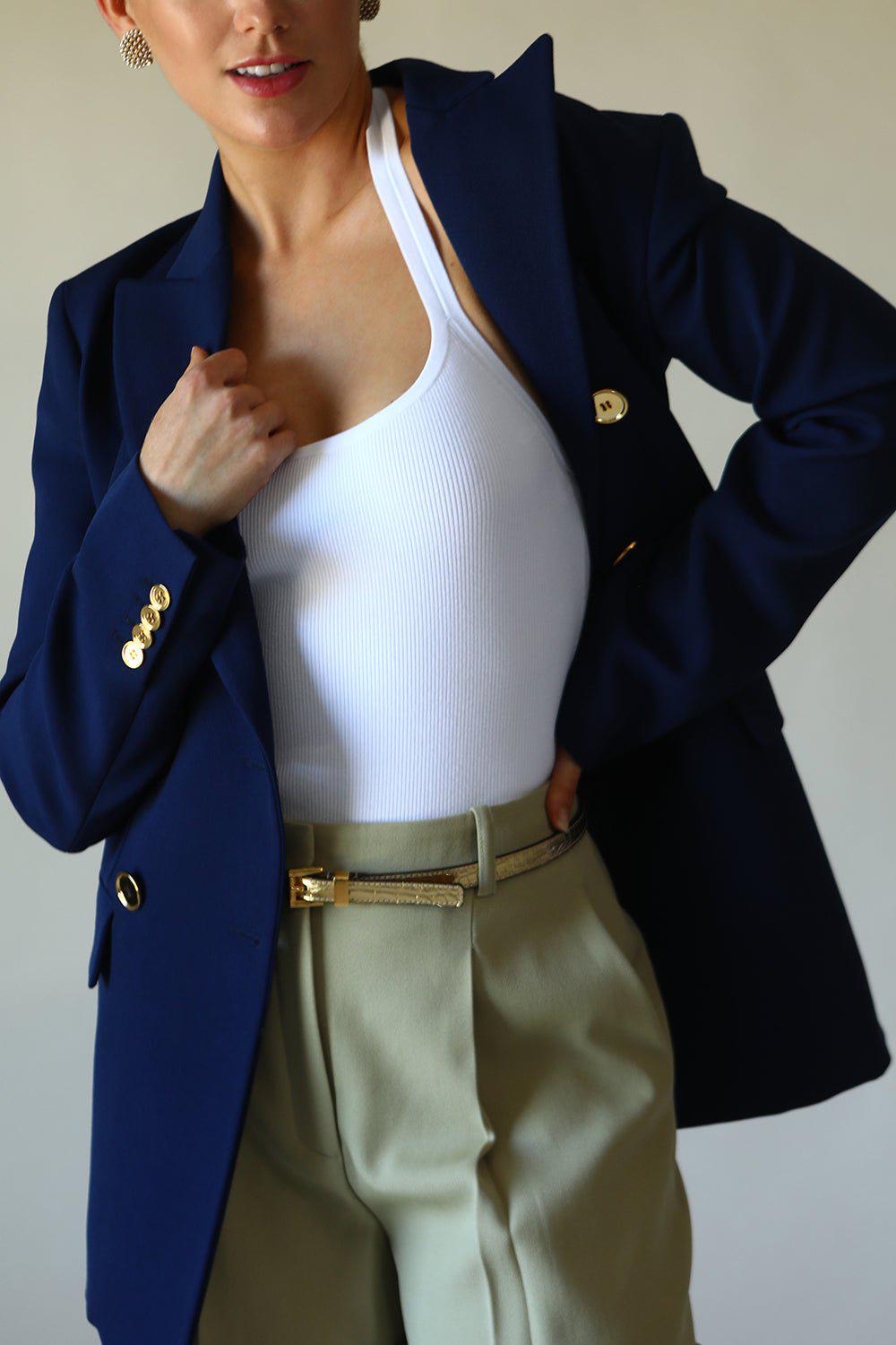 MICHAEL KORS COLLECTION-Halter Bodysuit-