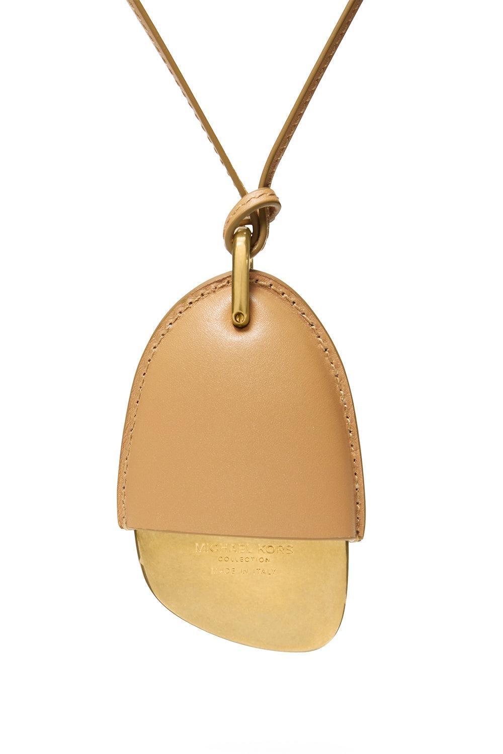 Stone Pendant Necklace - Cashew-BROWN-JEWELRYBOUTIQUENECKLACE O-MICHAEL KORS COLLECTION