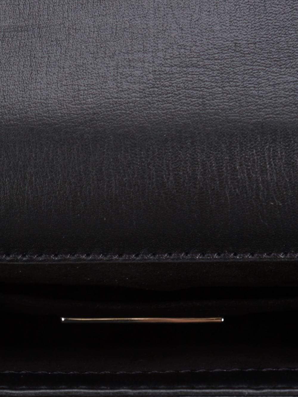 MICHAEL KORS-Gia Lock Clutch-BLACK