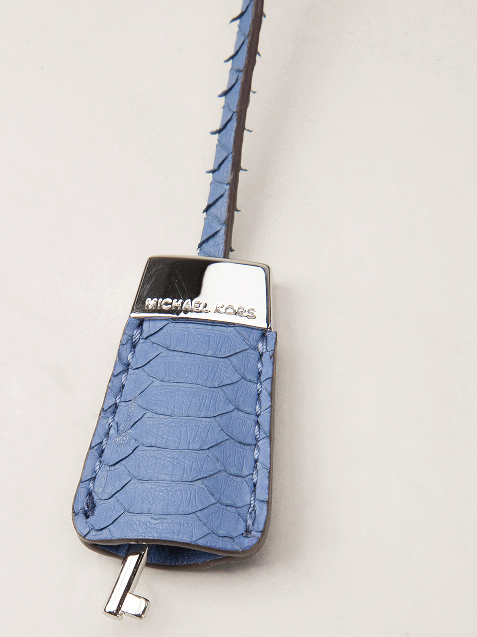 MICHAEL KORS-Gia Clutch With Lock-CHAMBRAY