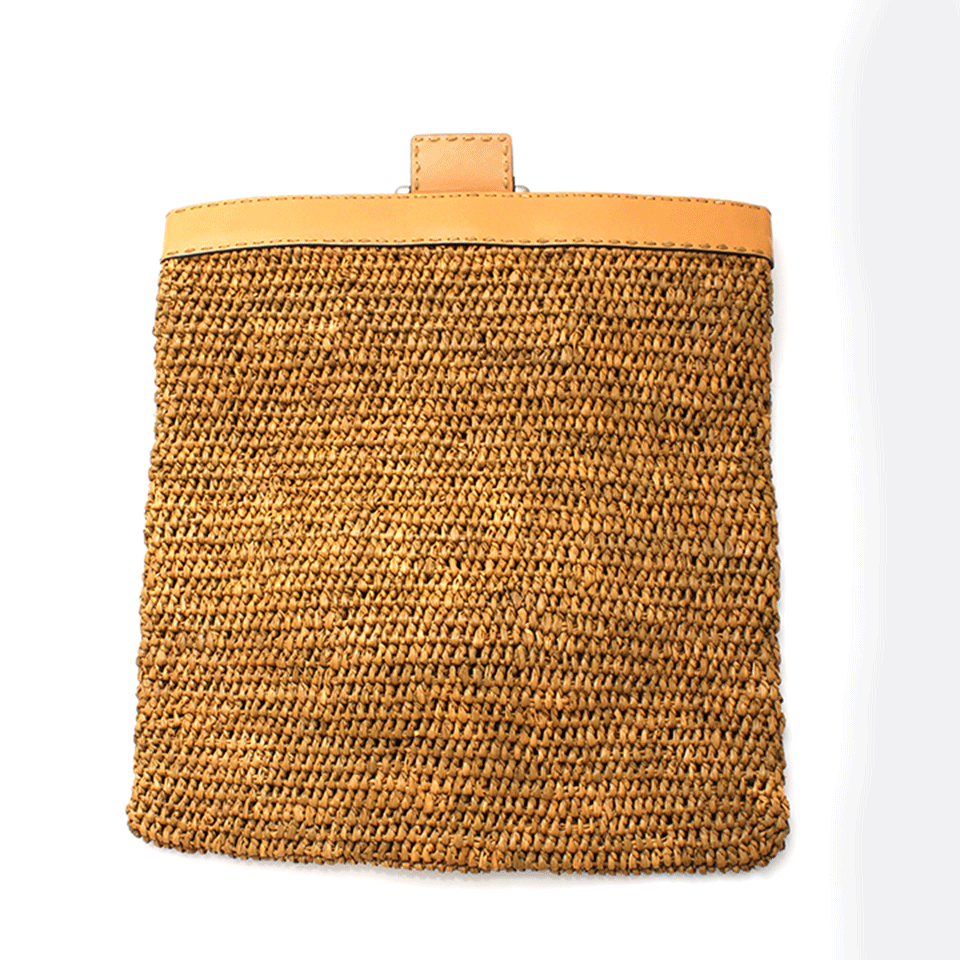 MICHAEL KORS-Janey Large Clutch-PEANUT