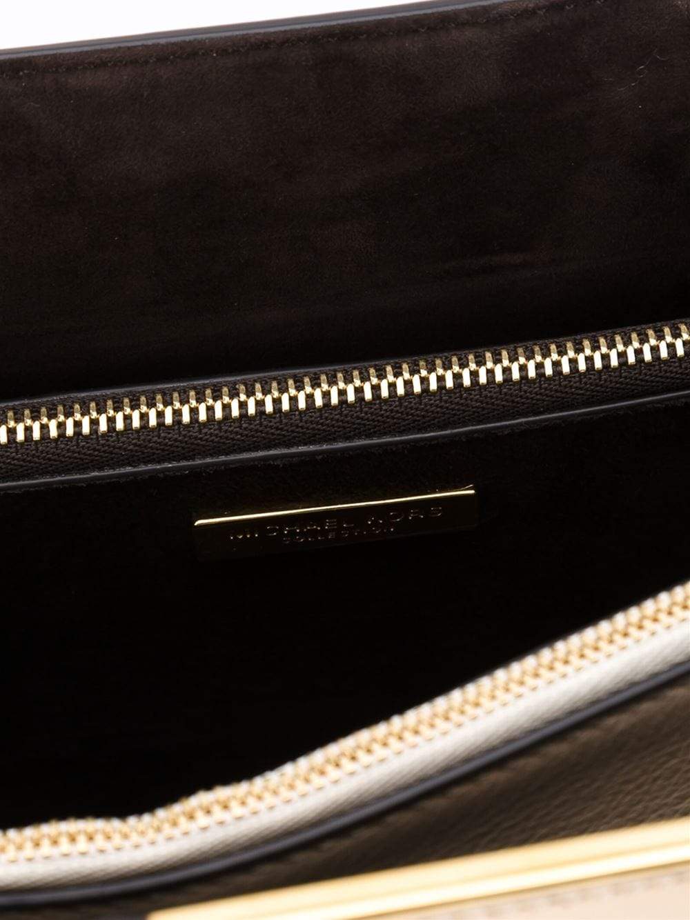 MICHAEL KORS-Bette Large Satchel-VANILLA