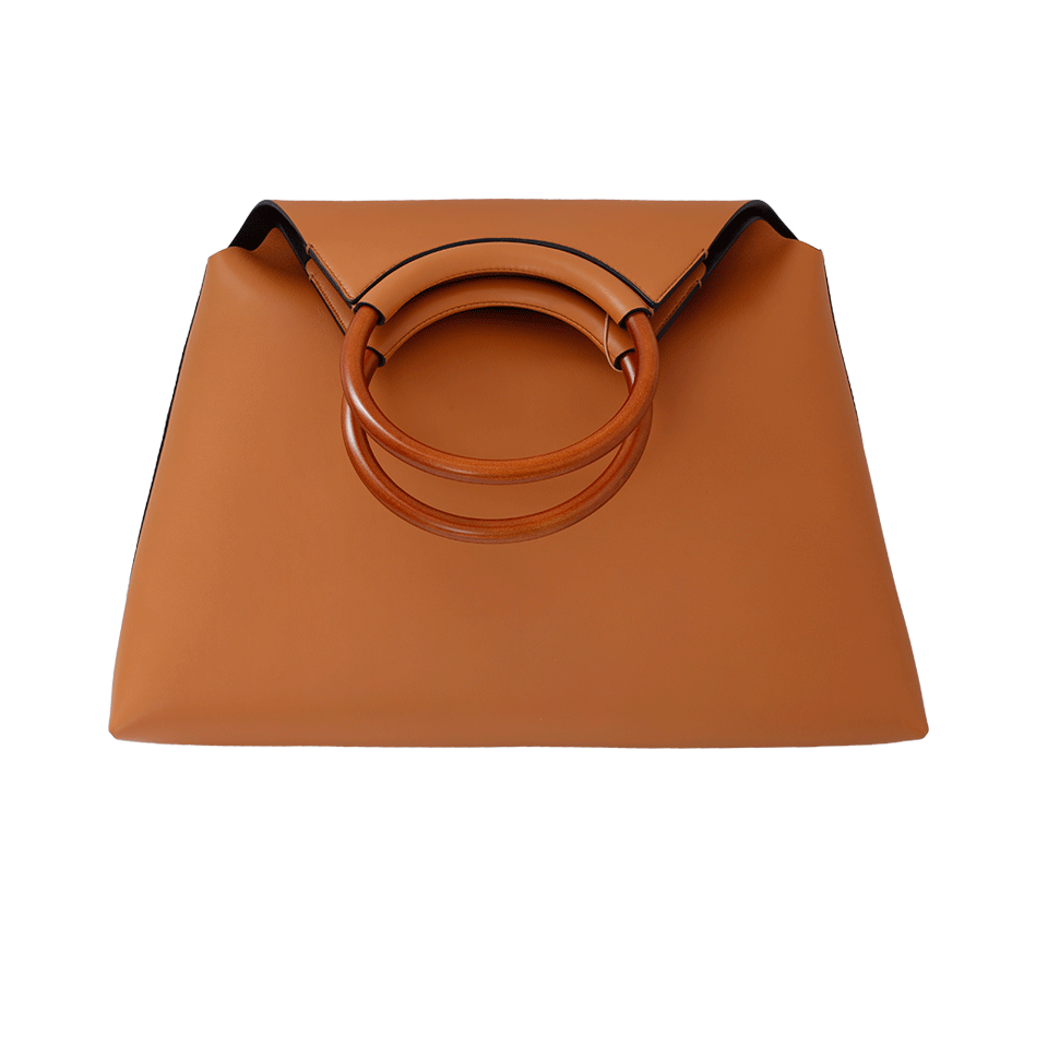 MICHAEL KORS-Cooper Ring Tote-RATTAN