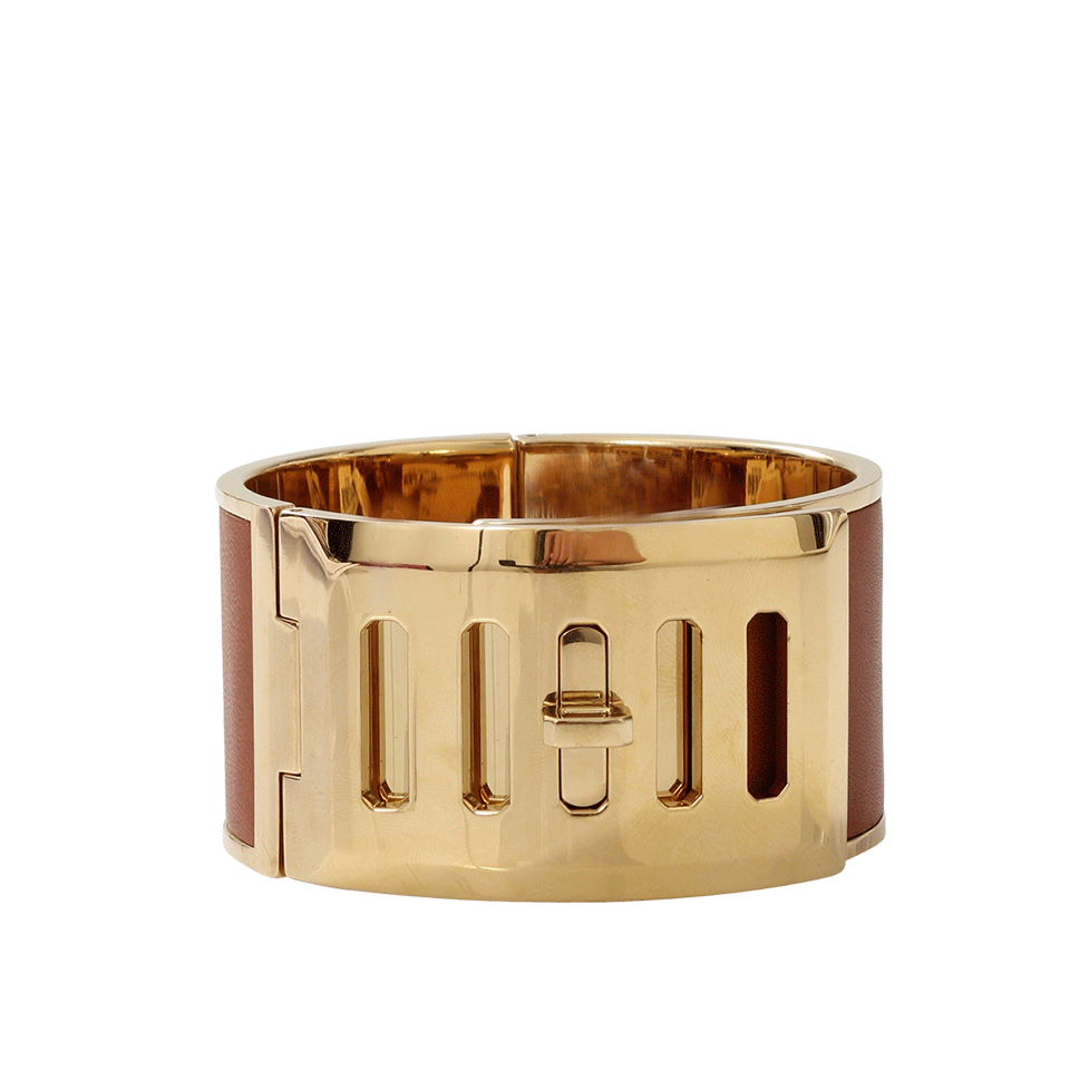 MICHAEL KORS JEWELRY-Wide Turn Key Bangle-GLD/LUGG