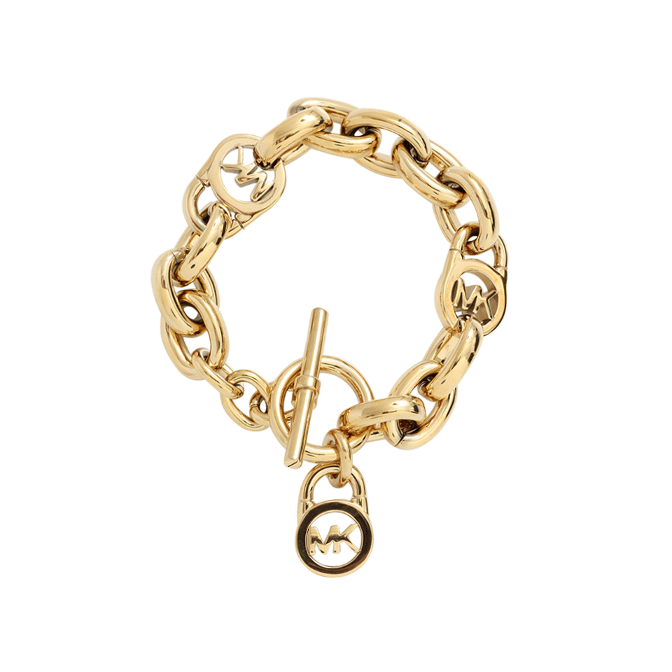 MICHAEL KORS JEWELRY-Chain-Link Padlock Bracelet-GLD