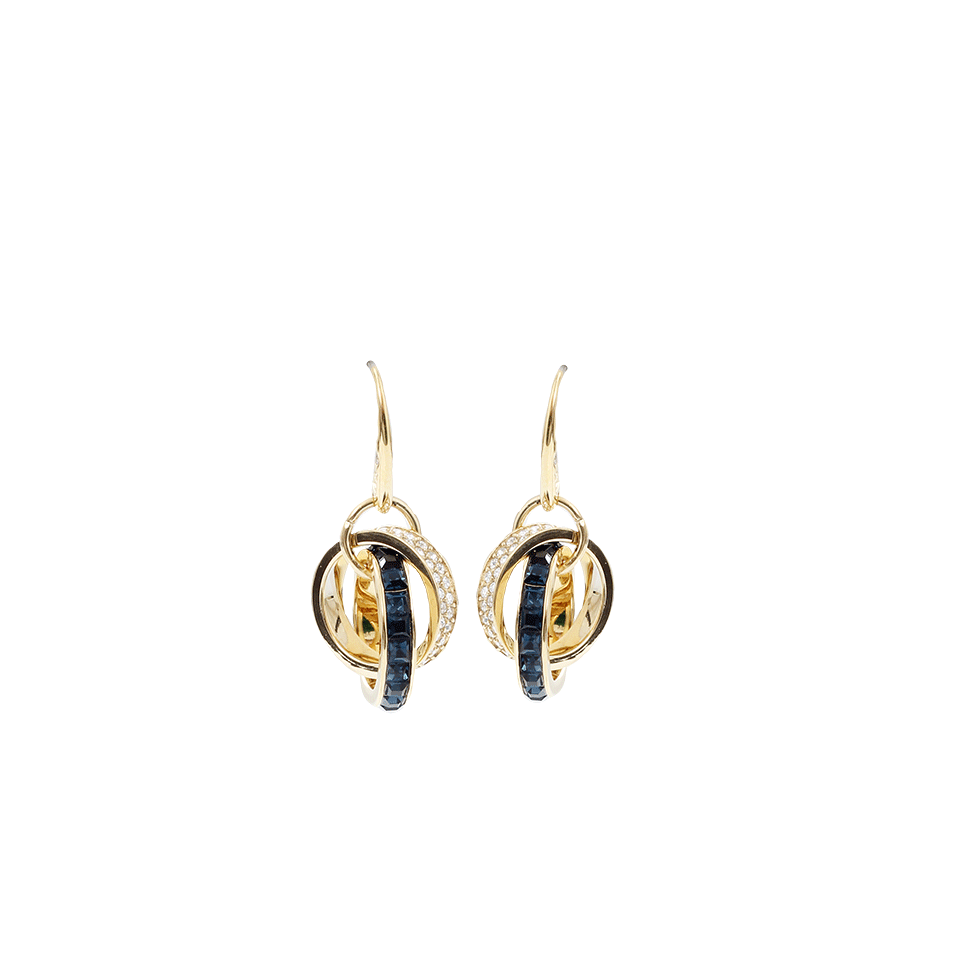 MICHAEL KORS JEWELRY-Pave Link Earrings-GOLD