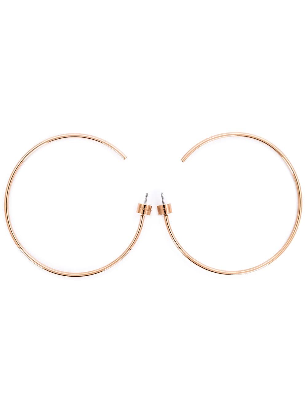 MICHAEL KORS JEWELRY-Skinny Hoop Earrings-ROSE GOLD