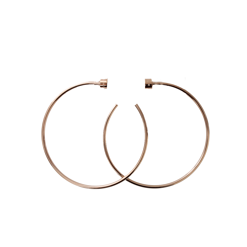 MICHAEL KORS JEWELRY-Skinny Hoop Earrings-ROSE GOLD
