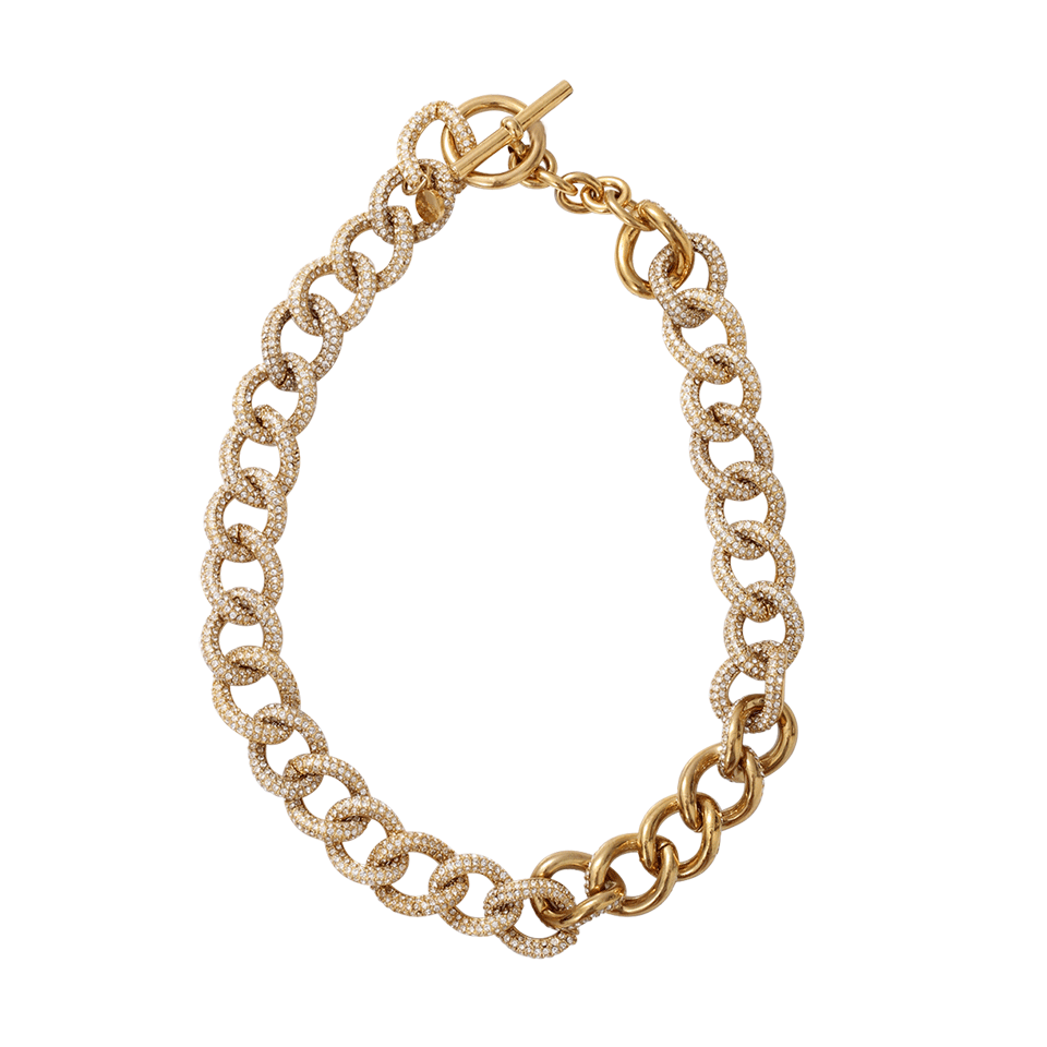 MICHAEL KORS JEWELRY-Cable Chain Collar Necklace-GOLD
