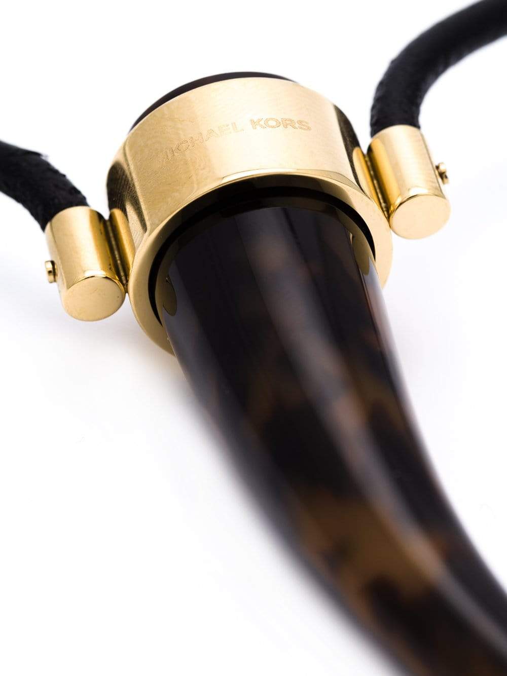 MICHAEL KORS JEWELRY-Tortoise And Horn Necklace-GOLD