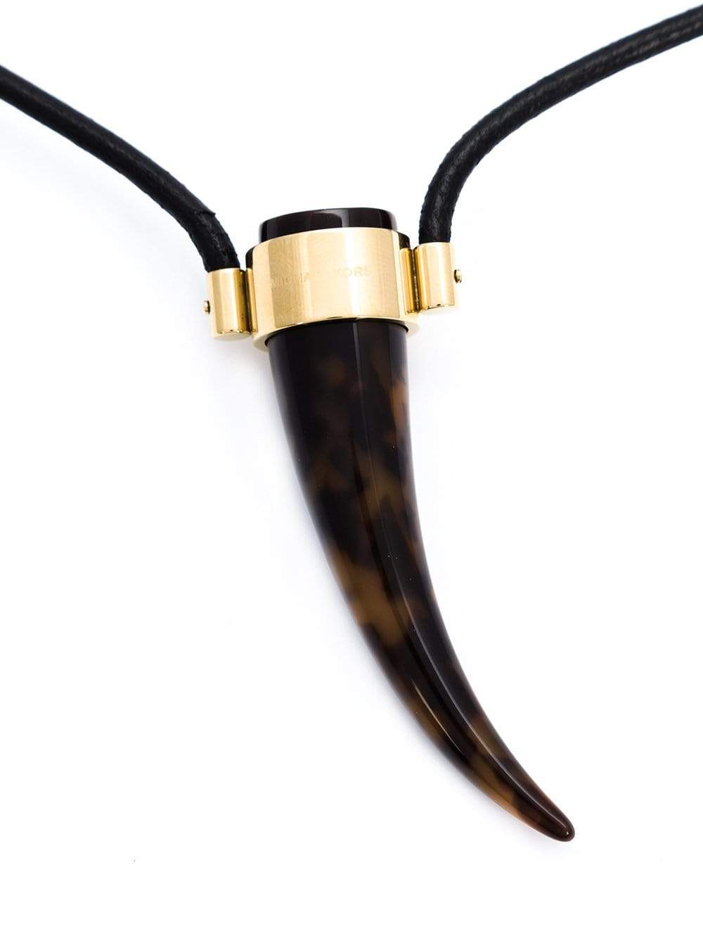 MICHAEL KORS JEWELRY-Tortoise And Horn Necklace-GOLD