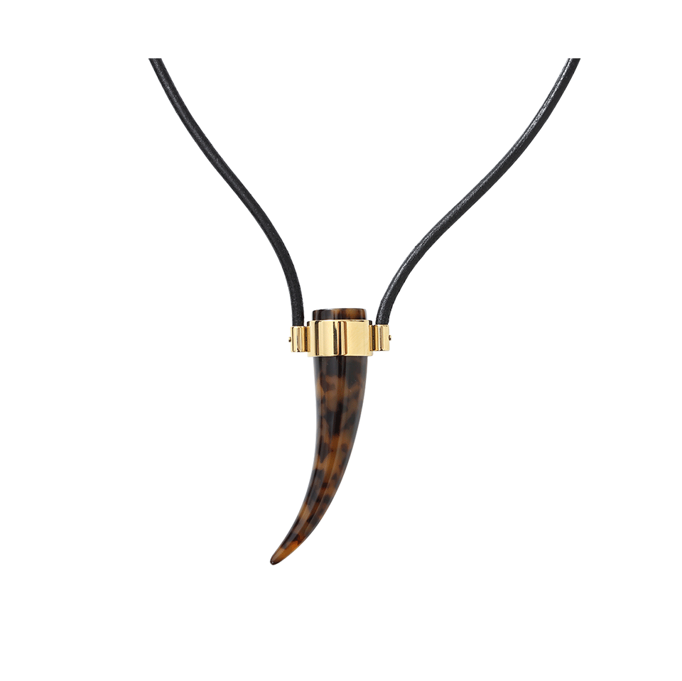 MICHAEL KORS JEWELRY-Tortoise And Horn Necklace-GOLD