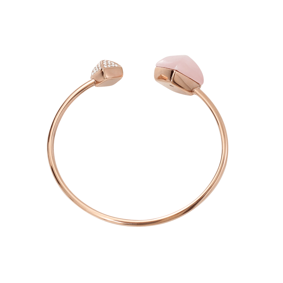 MICHAEL KORS JEWELRY-Rose Gold Tone Rose Quartz Cuff-ROSE GOLD