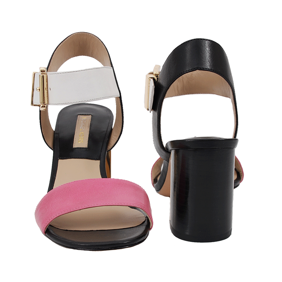 MICHAEL KORS-Lorah Bi-Color Chunky Sandal-