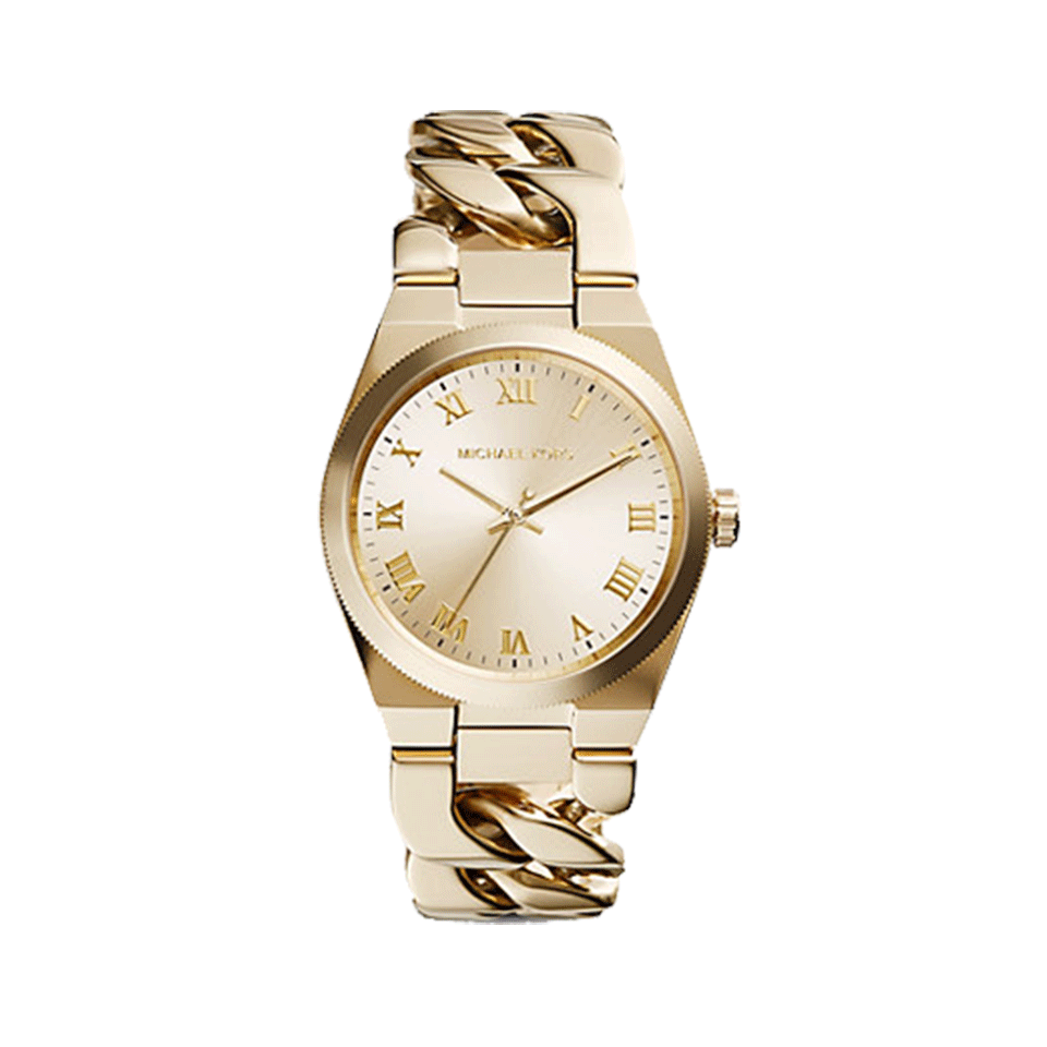 MICHAEL KORS WATCH-Chain Bracelet Watch-GOLD
